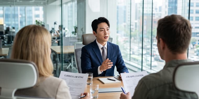 영어 면접에서
